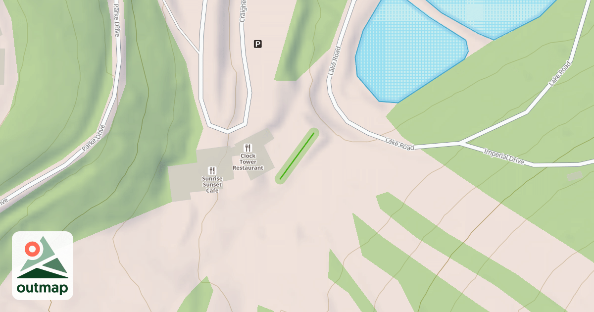 Map of Rippers Run Beginner Area
