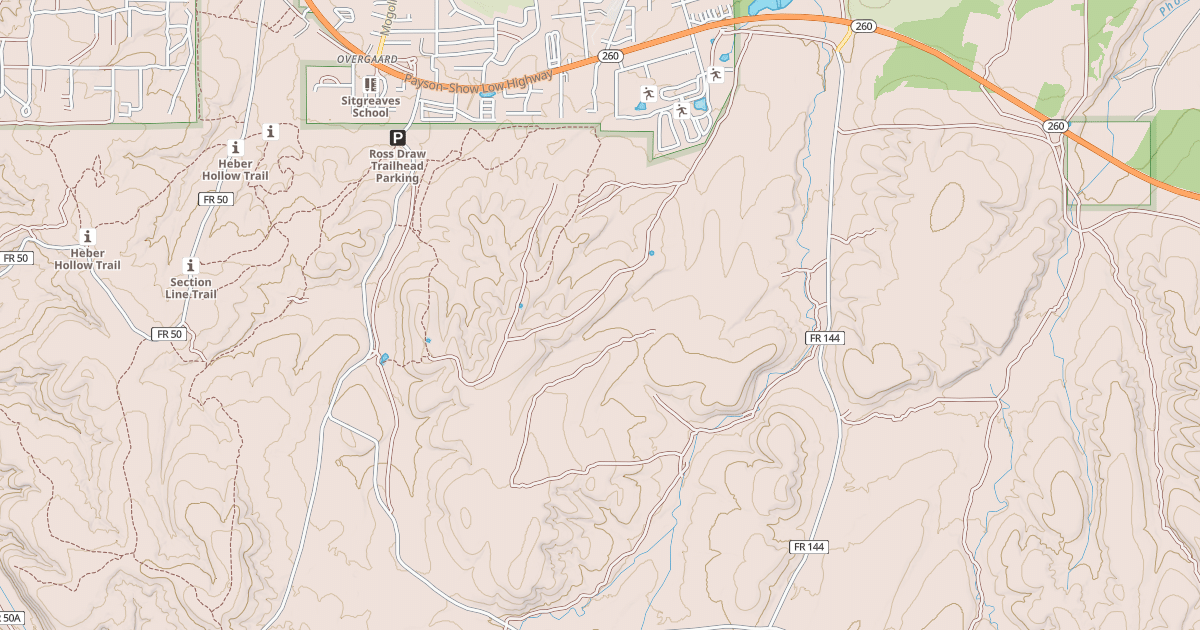 Map preview of USFS National Forest System Roads {DDECCFEC-952A-40FD-93D4-F1E404613BE5}