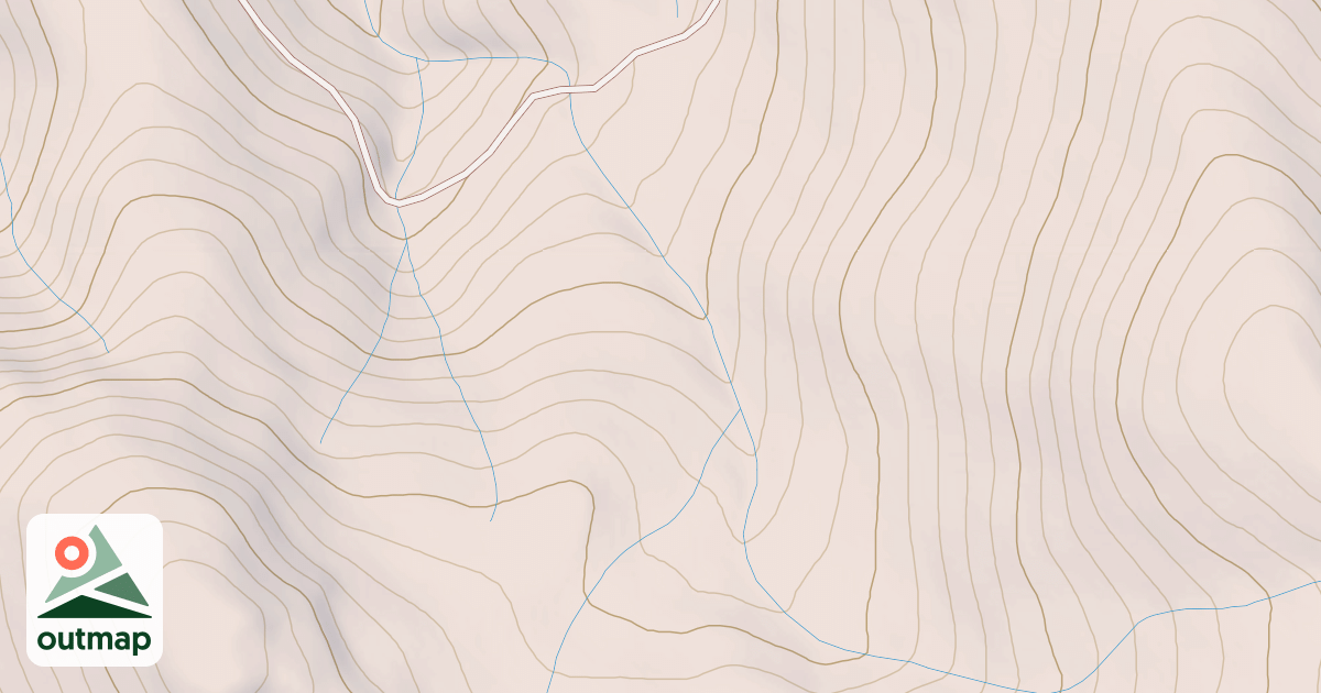 Map of LOWER BUCK MTN