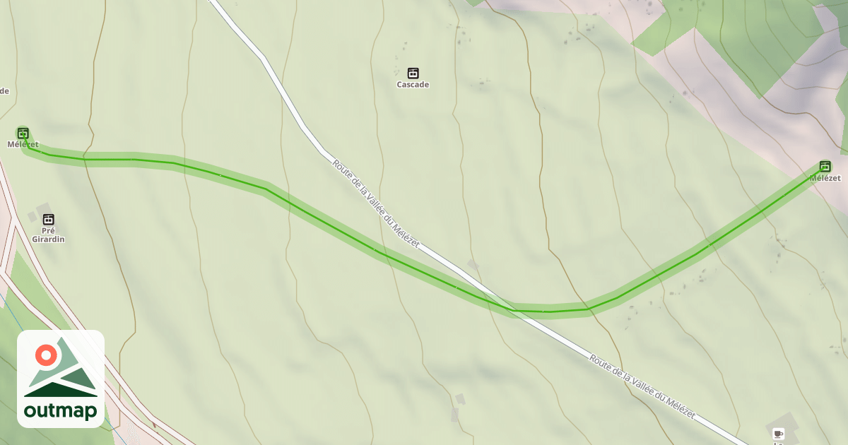 Map of Les Garniers