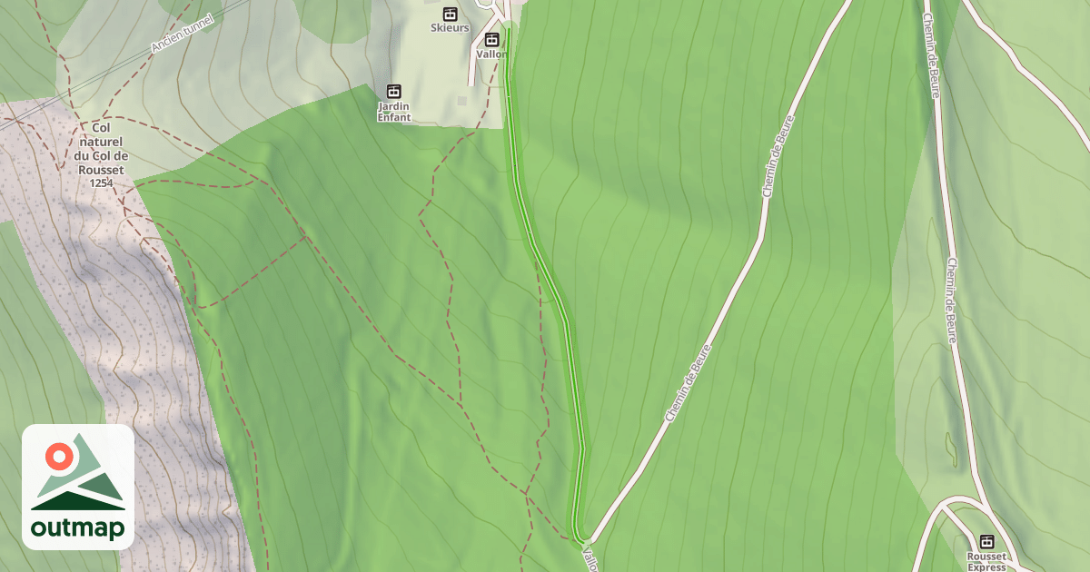 Map of Vallon