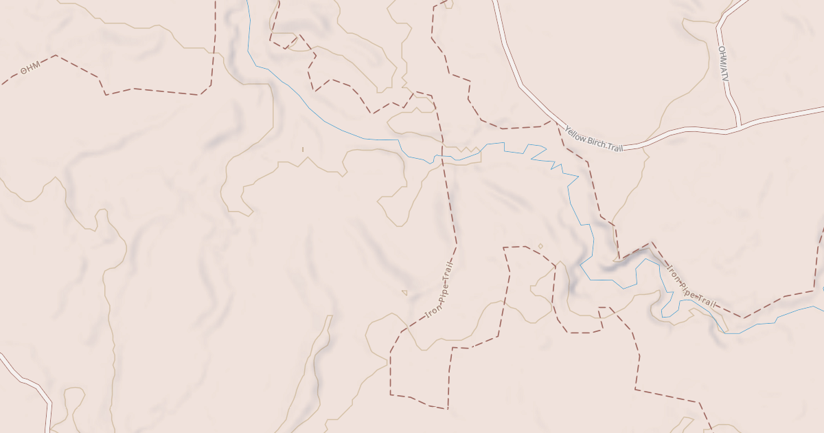 Map preview of Straight Arrows Trail