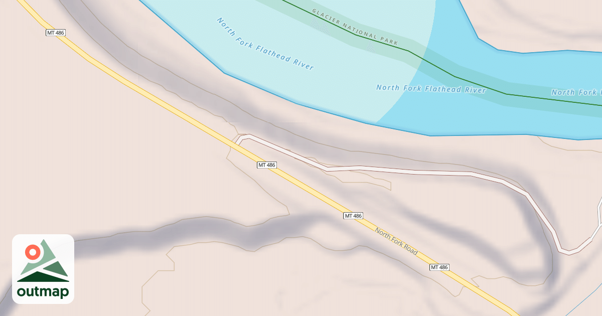 Map of BIG CREEK HELISPOT