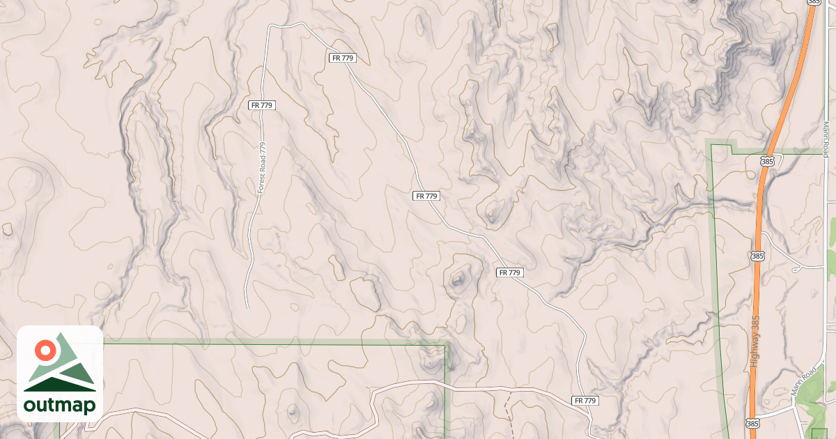 Map of USFS National Forest System Roads {211AC1DB-F1C1-4D08-8D59-63EDCD2F4861}