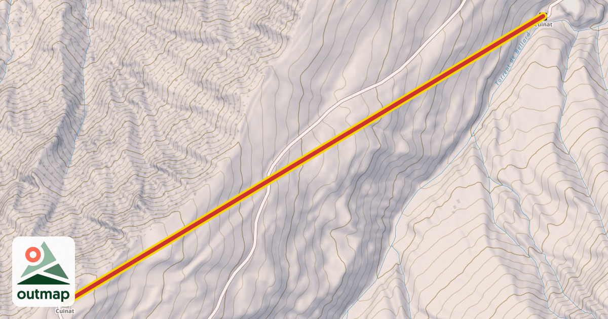 Map of Cuinat