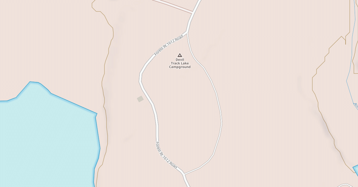 Map preview of DEVIL TRACK CAMPGROUND