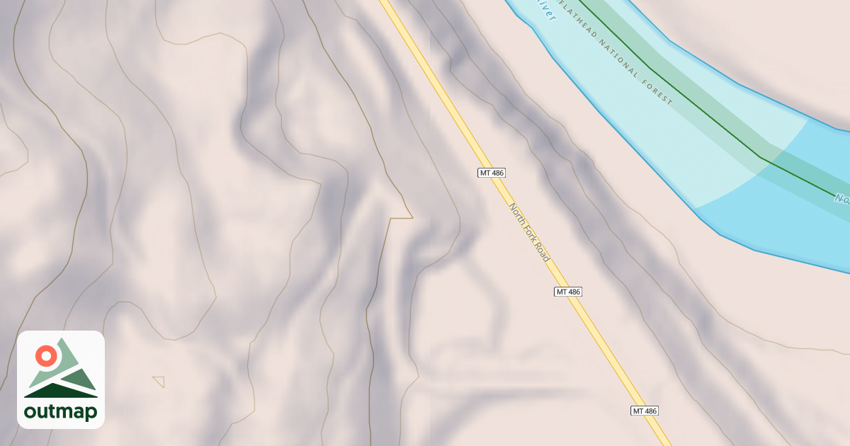Map of GLACIER UNCLASSIFIED