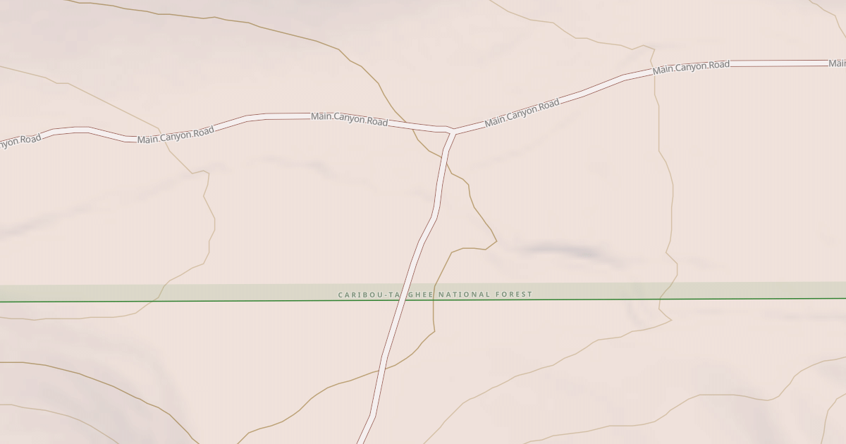 Map preview of POST HOLLOW SPRING