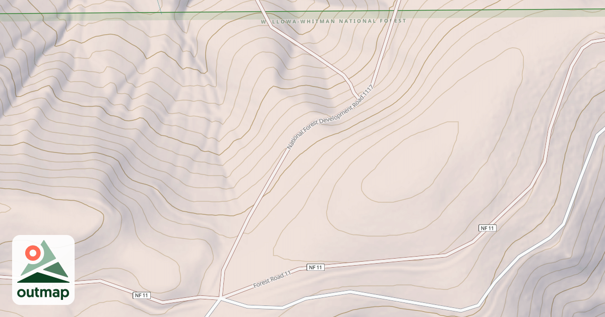 Map of BEAVER CR.