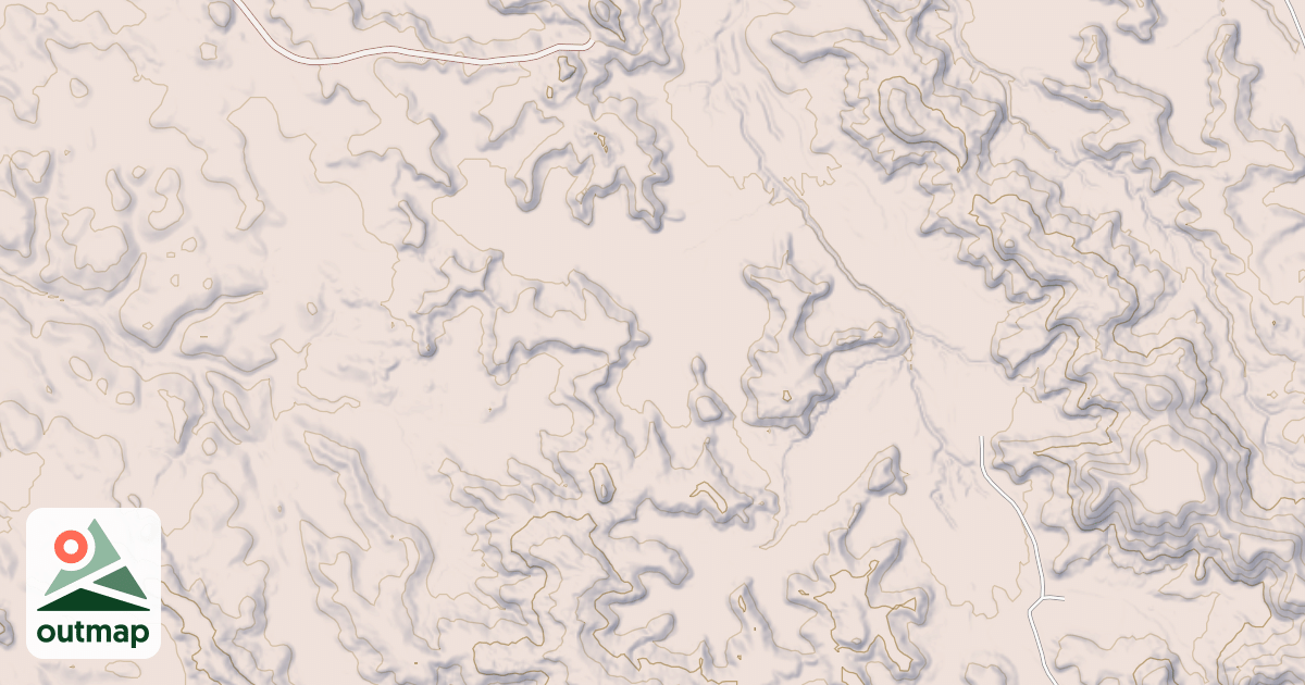 Map of (FDR) INITIAL ROCK