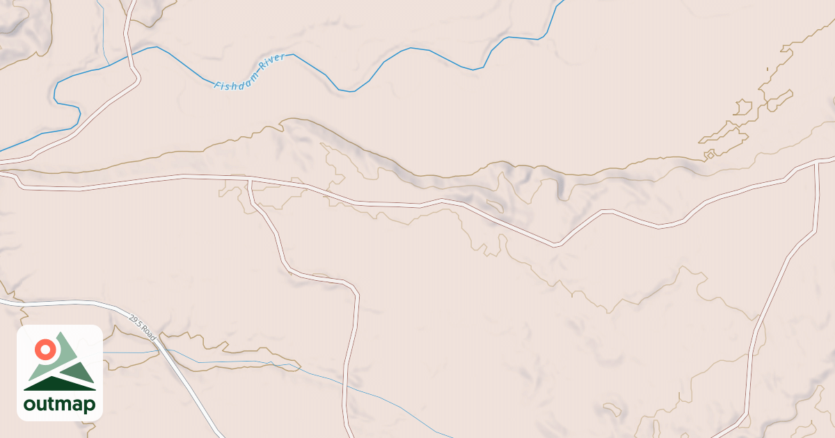 Map of ARCHAMBEAU WEST SPUR B