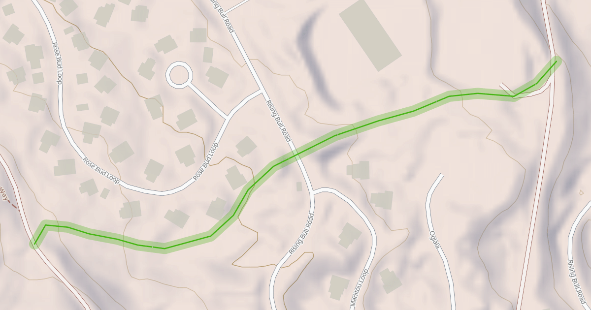 Map preview of Rosebud Access