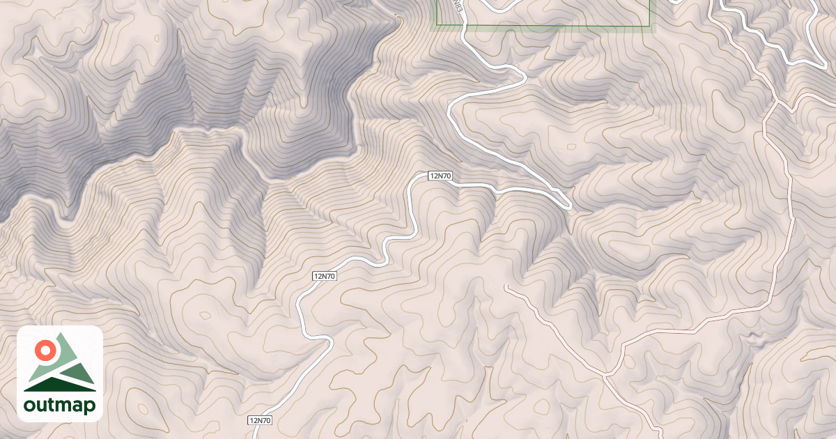 Map of Crosier Run