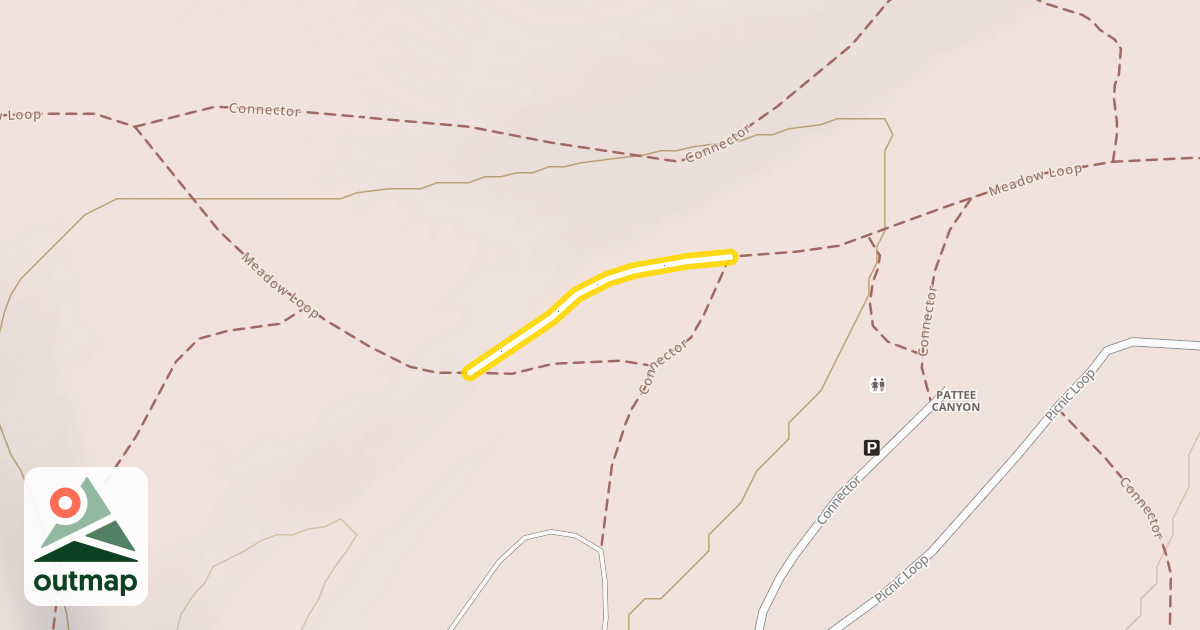 Map of Meadow Loop