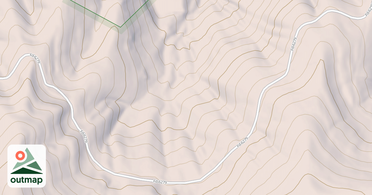 Map of STEPHENS KNOB