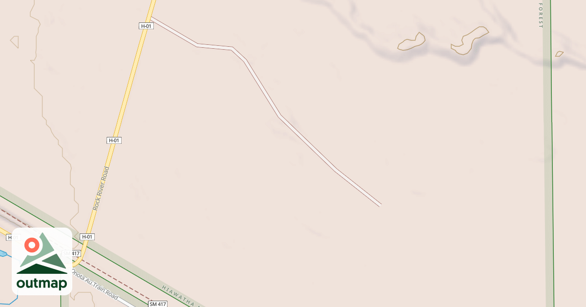 Map of RR SPUR
