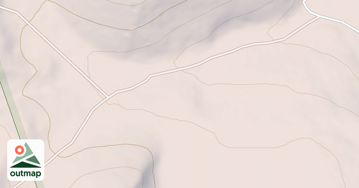 Map of BOULDER MINE NORTH