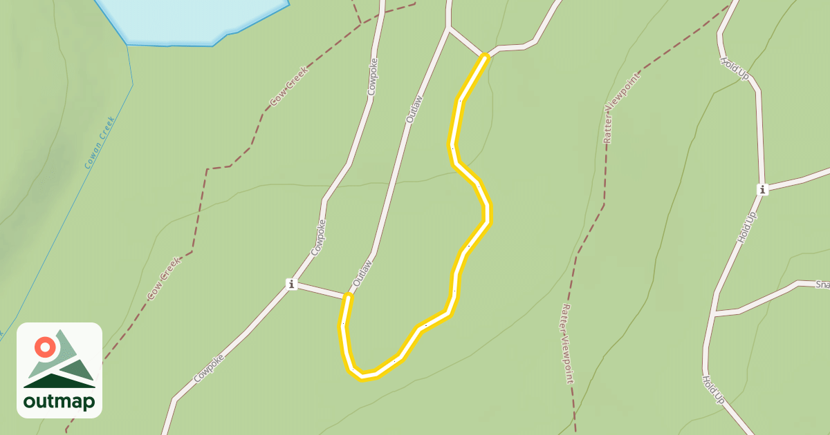 Map of Bronco