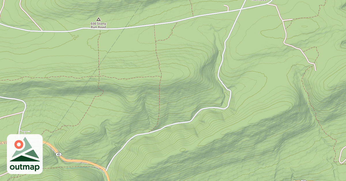 Map of Bald Eagle State Forest Snowmobile Trails