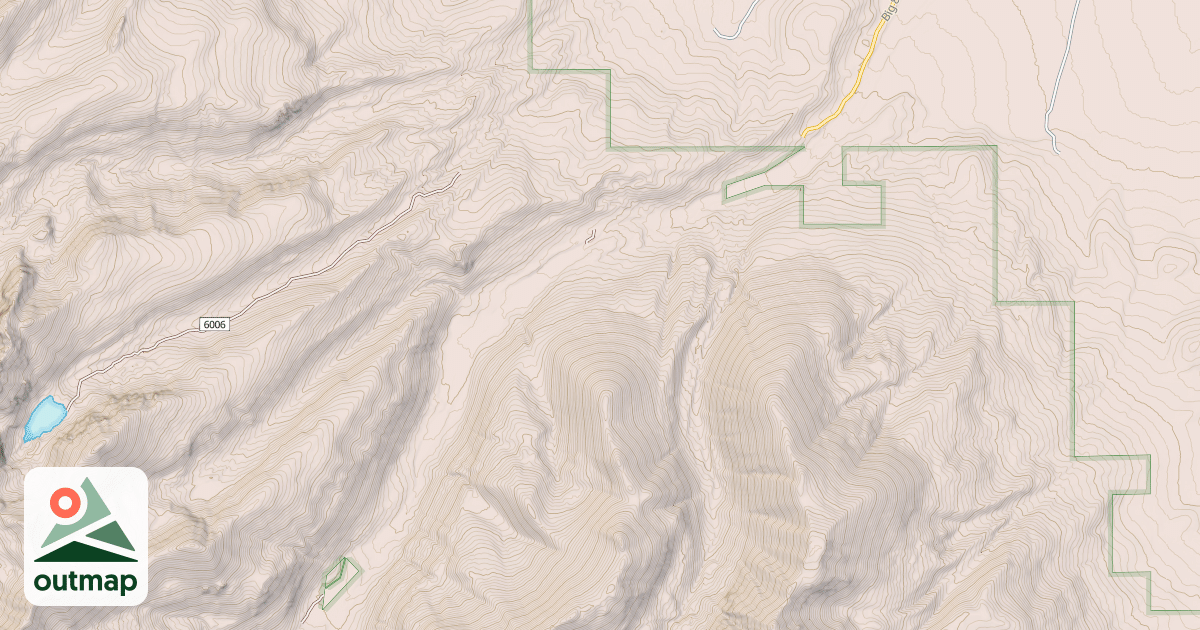 Map of BIG EIGHT MILE