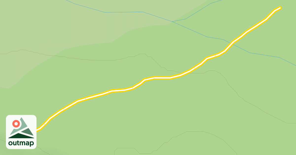 Map of 5 km Cut-Off