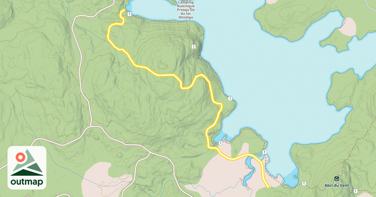 Map of A