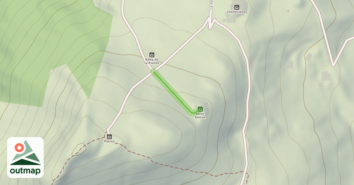 Map of La Léman