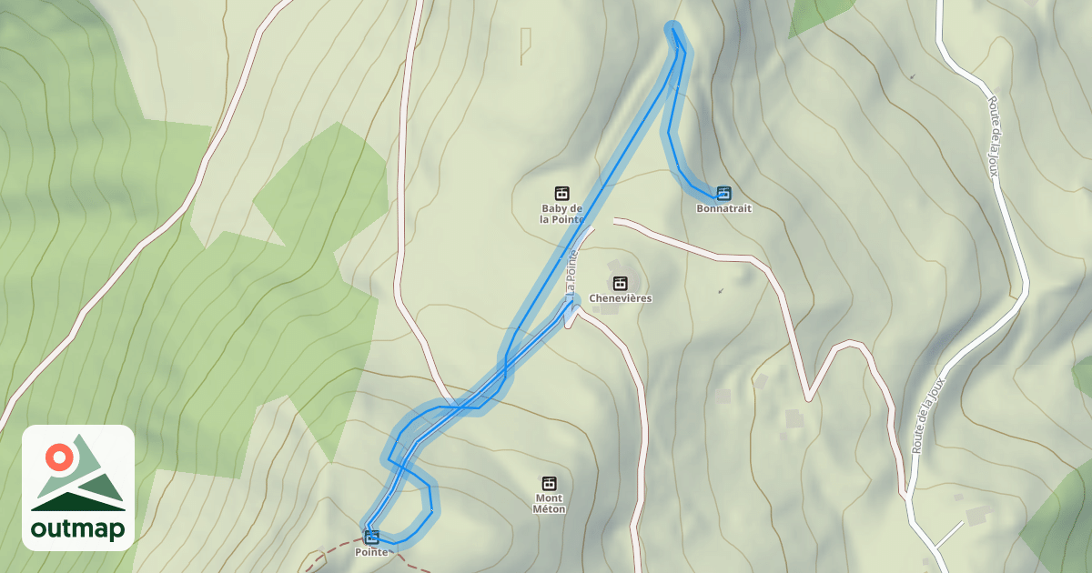 Map of La Pointe