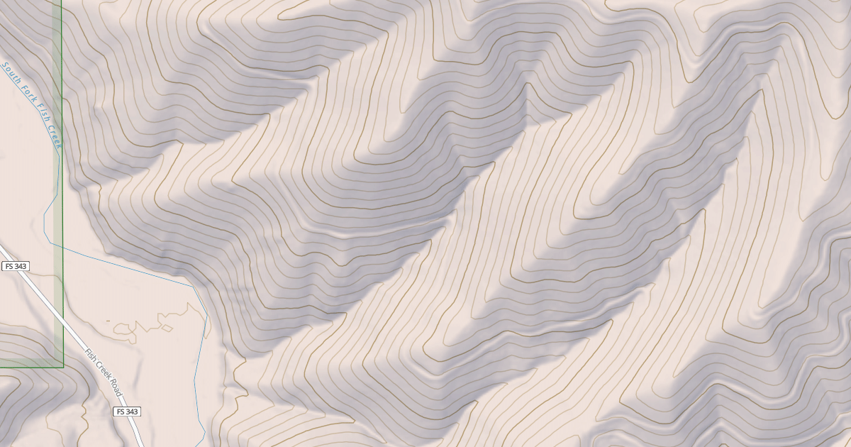 Map preview of KALISPELL SPUR