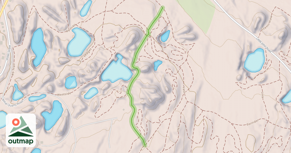 Map of Capitol Trail
