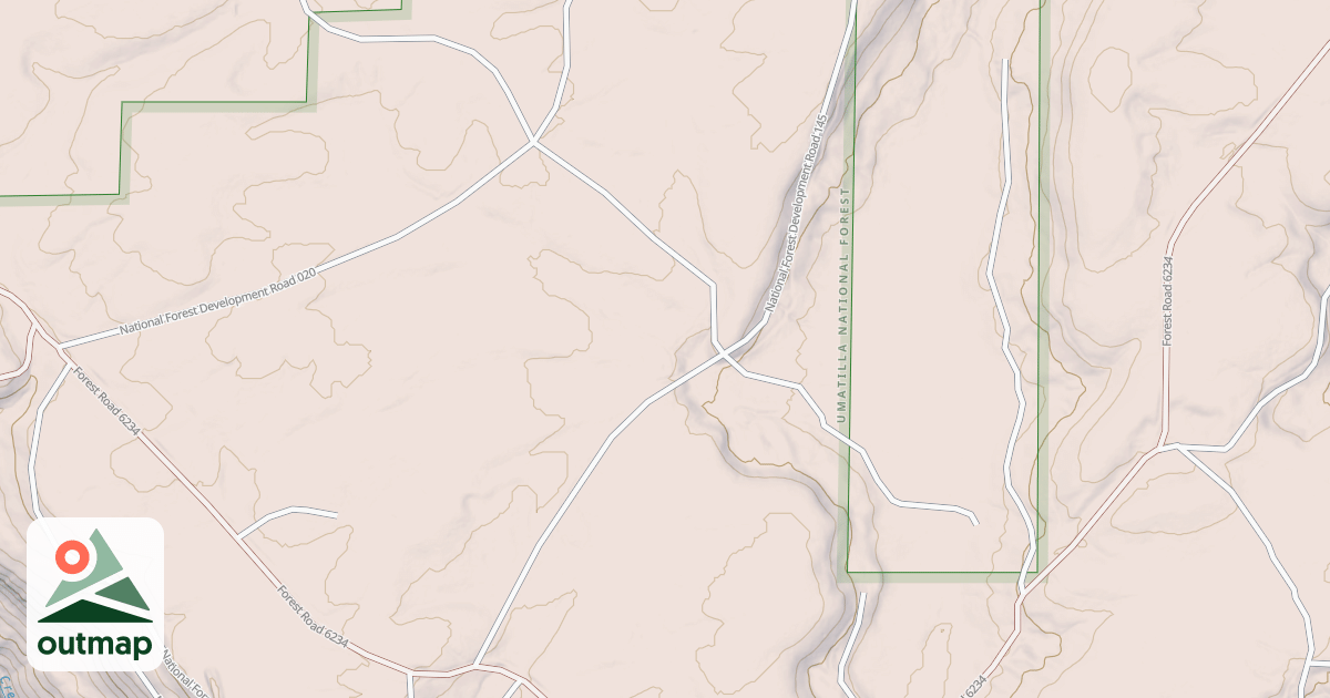 Map of USFS Motor Vehicle Use Map Roads {57FC0204-C2B5-42DE-B199-B7107D3AC0AE}