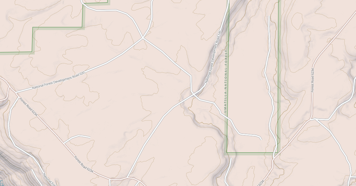 Map preview of USFS Motor Vehicle Use Map Roads {57FC0204-C2B5-42DE-B199-B7107D3AC0AE}