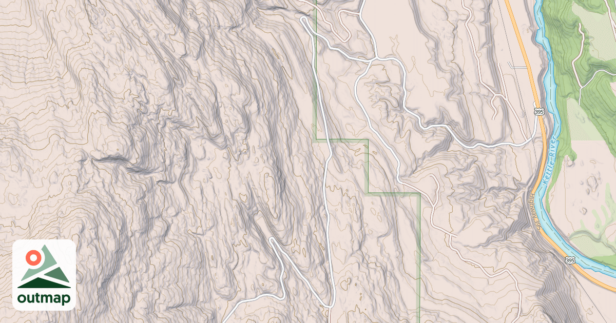 Map of USFS Motor Vehicle Use Map Roads {4DE6197E-8D21-4D81-B76D-9773B5F048FB}