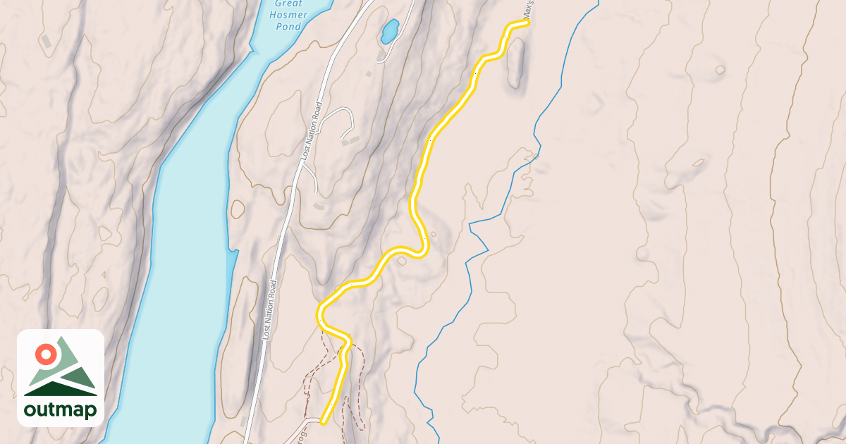 Map of Ruthie's Run