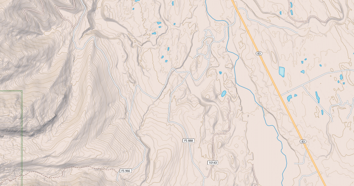 Map preview of PIPER CREEK