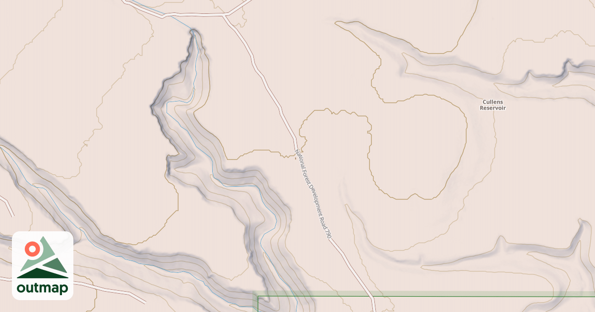 Map of USFS National Forest System Roads {03B73279-F1AD-463A-9A58-F0E4A5FF635A}