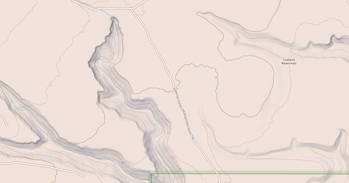 Map preview of USFS National Forest System Roads {03B73279-F1AD-463A-9A58-F0E4A5FF635A}