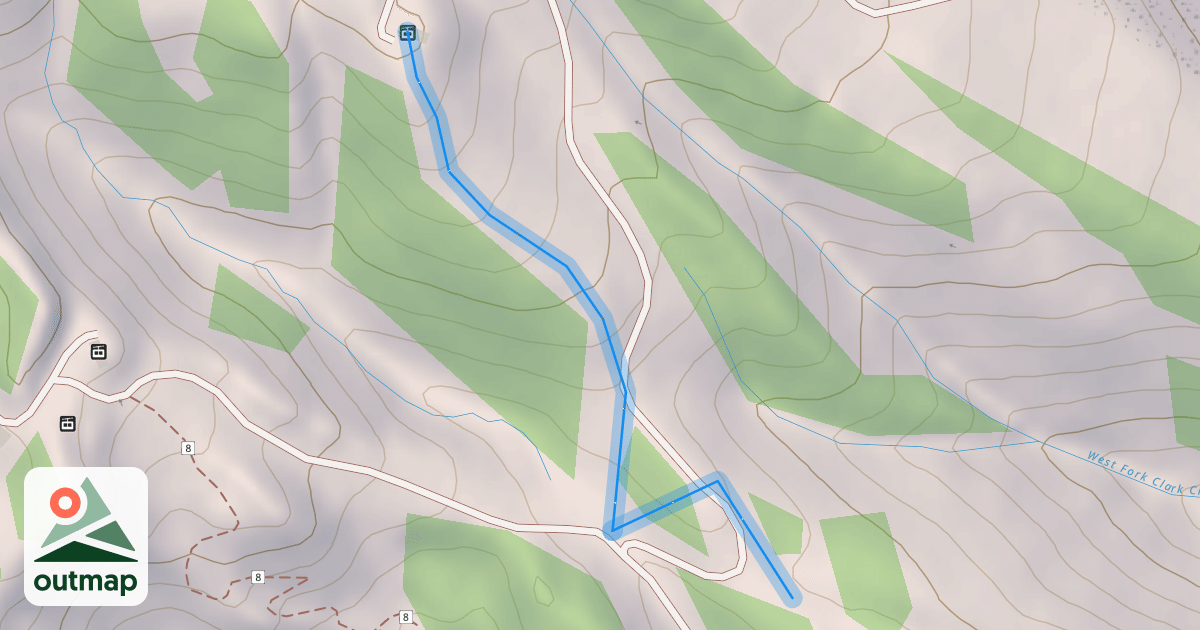Map of Discovery Ridge