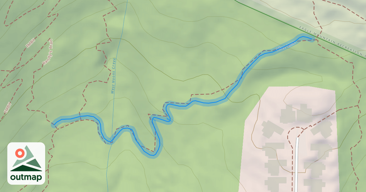 Map of Blue Line