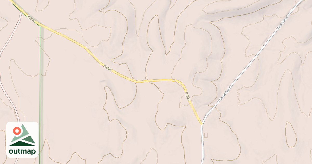 Map of USFS Motor Vehicle Use Map Roads {B2000A1C-C687-468C-8C2A-9D63A71F9545}