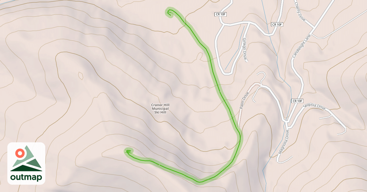 Map of Cranor Hill
