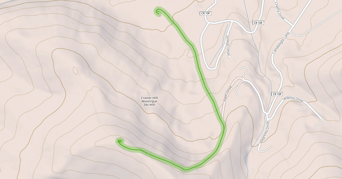 Map preview of Cranor Hill