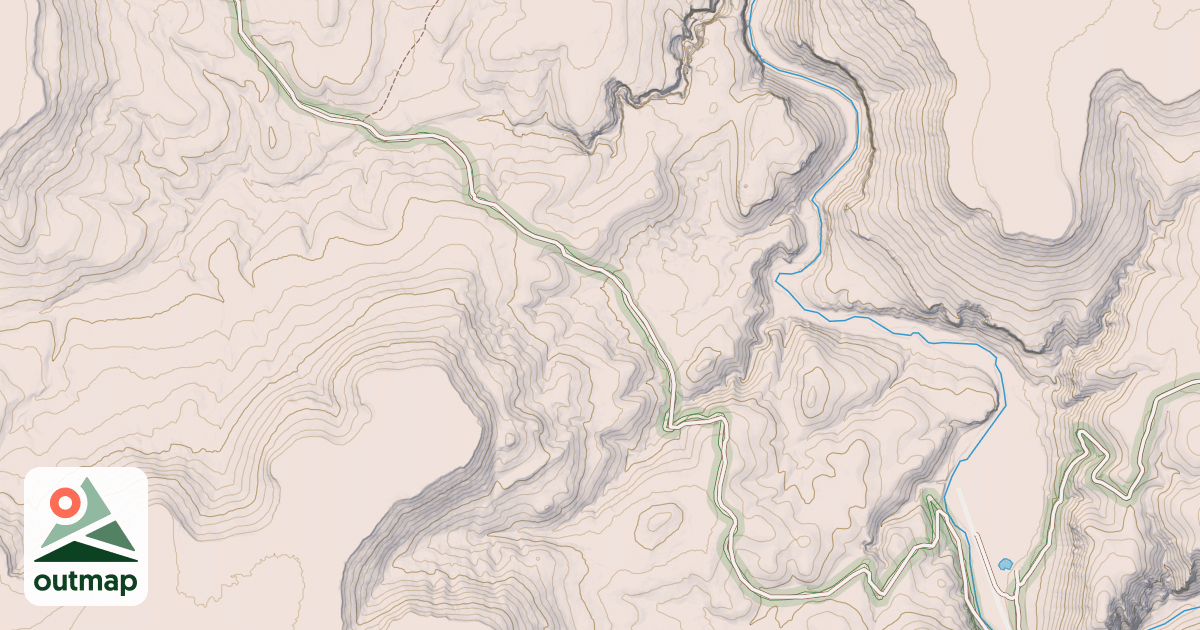 Map of BLM National GTLF Public Motorized Roads 039199e3-b864-49b1-a48e-2d055abc77ca