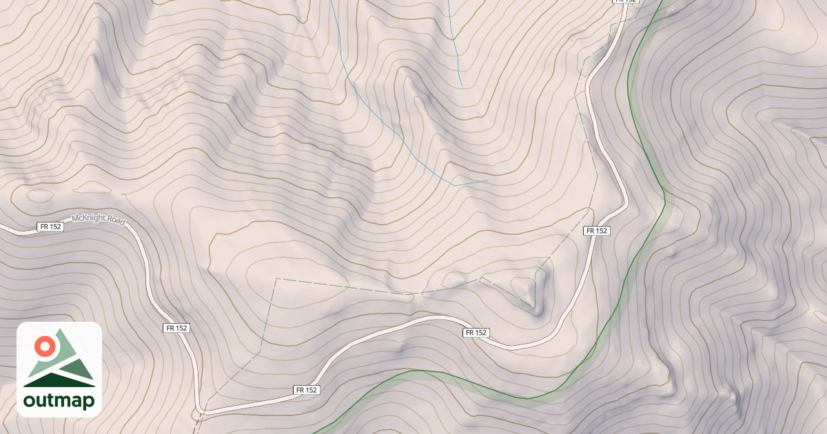 Map of MCKNIGHT