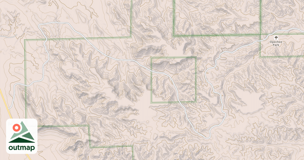 Map of OPEECHE PARK