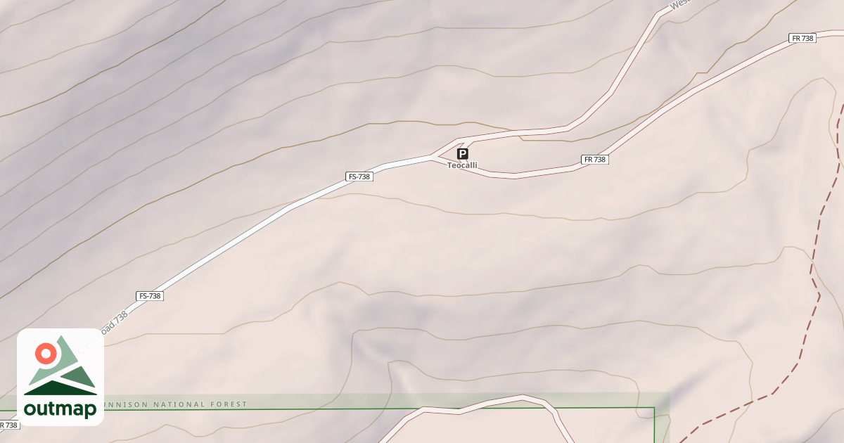 Map of BRUSH CREEK