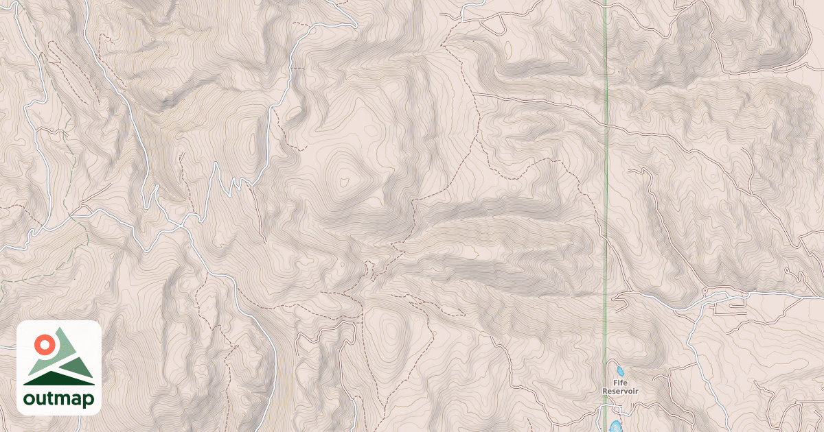 Map of STAUFFER CREEK