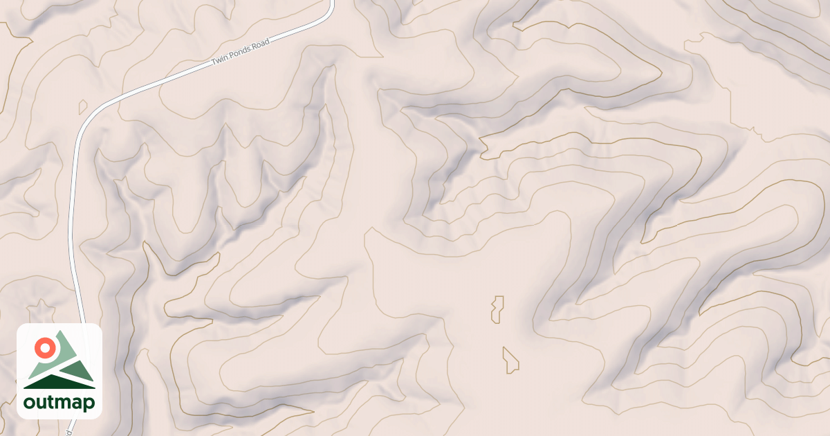 Map of BEAR MOUNTAIN
