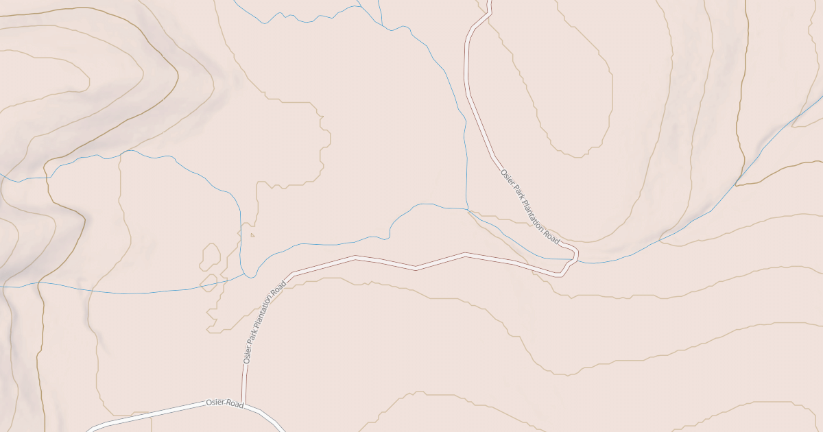Map preview of OSIER PARK PLANTATION