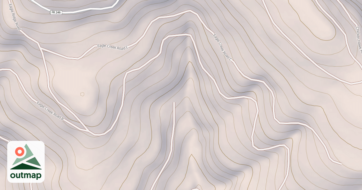 Map of EAGLE CREEK C